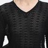 JNBY Summer V-Neck Long Sleeve Knitted Sweater