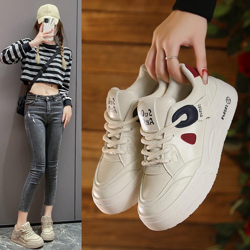 2025 Little White Shoes Children's Summer New Korean Version Ins Female Students Leisure Sports Versatile Board Shoes Street Shot K2701