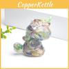Natural Crystal Unicorn Figurine Home Decor Gift With Handmade Resin Embellishments For Living Room