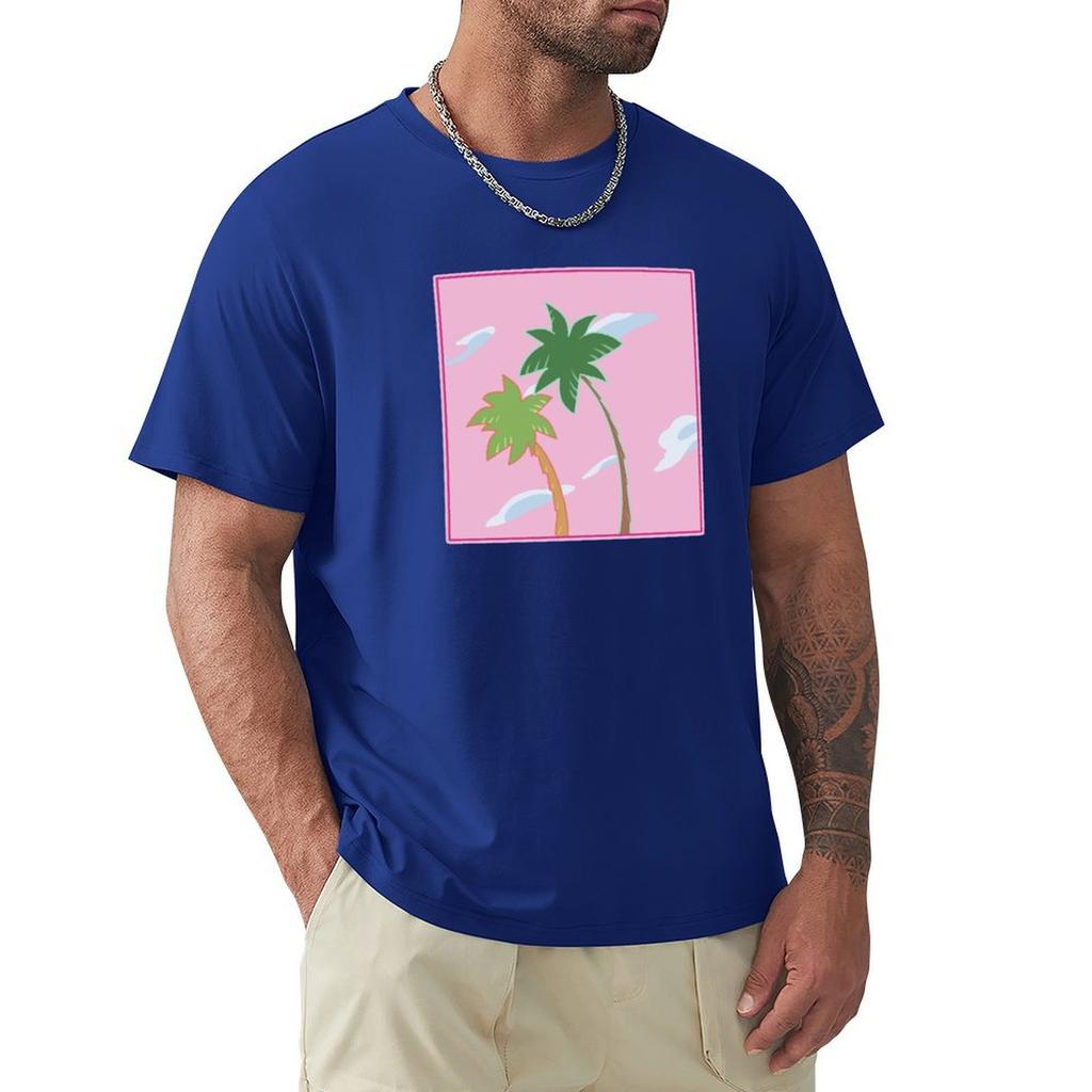 Sk8 The Infinity Palm Trees T-Shirt Graphic Tee Shirt Kawaii Clothes Mens Graphic T-Shirts Pack