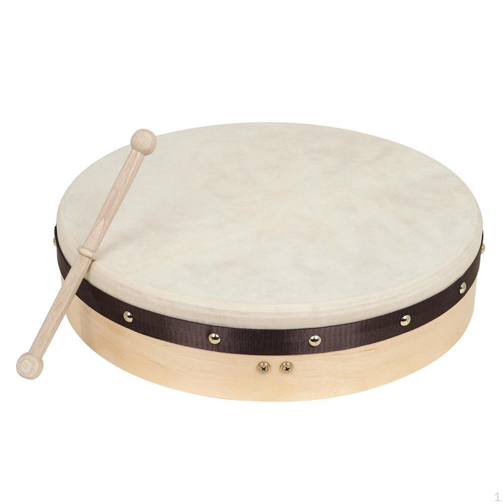 Traditional Bodhrán Authentic Bodhran for Drummers, Beginners, Rhythm Training Stage Performance,