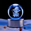 Harry Potter Crystal Ball Music Box with Warm Light Base - Desktop Night Light Souvenir Ornament