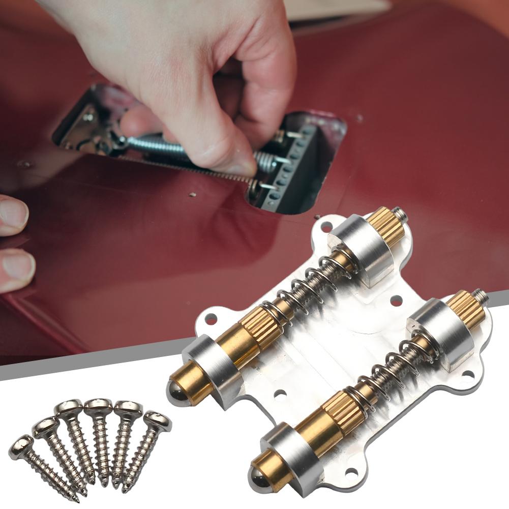 Gitarre Messing Tremolo Arm Justierschraube für FR Tremolo Brücke Stopper Stabilisator Tremolo Stabilisator Stopper Stabilisierungsvorrichtung Kit