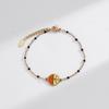Women's Cross-border Creative Design Stainless Steel Soccer Beaded Bracelet European American-Style Minimalist Fashion Gift