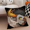 H-Homestuck Cushion Cover Linen Pillow Case Soft Breathable Protective Couch Room Decoration