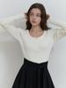 Liel Bonny Button Knit (Ivory)