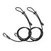 2 PCS Adjustable Kayak Safety Rod Leash Fishing Rod Paddle Leash Fishing