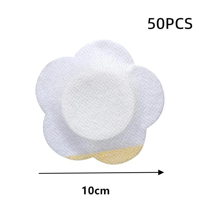 50Pcs/Set Replacement Disposable Castor Oil Pack Self-Adhesive Adhesive Navel Stickers Seepage Resistant Belly Button Protectors