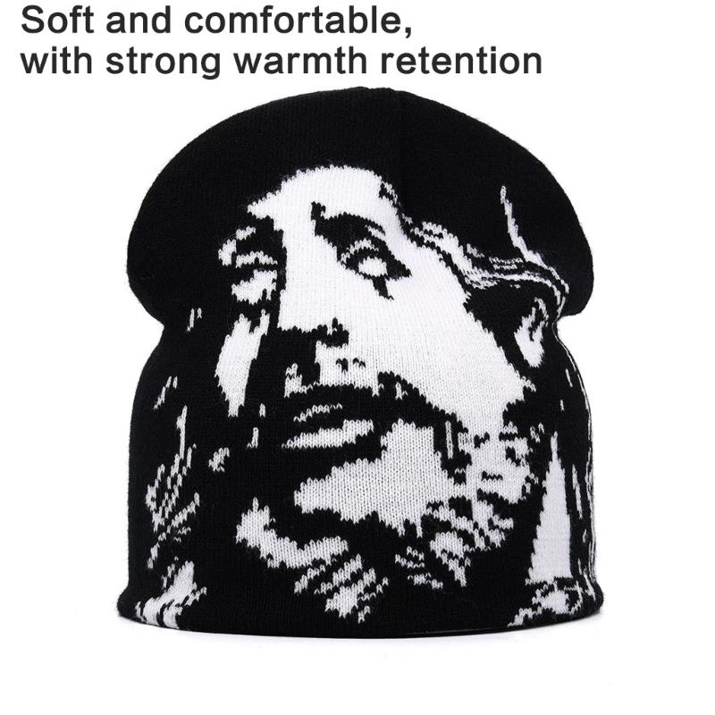 Sports Hat Unisex Winter Hat Outdoor Teens Streetwear Skull Caps for Ski Cycling