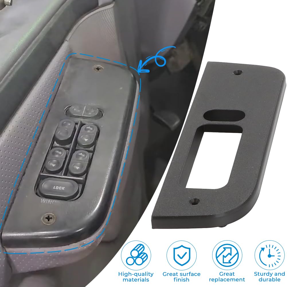Crew Cab 4-Door Window Switch Bezel Trim Panel