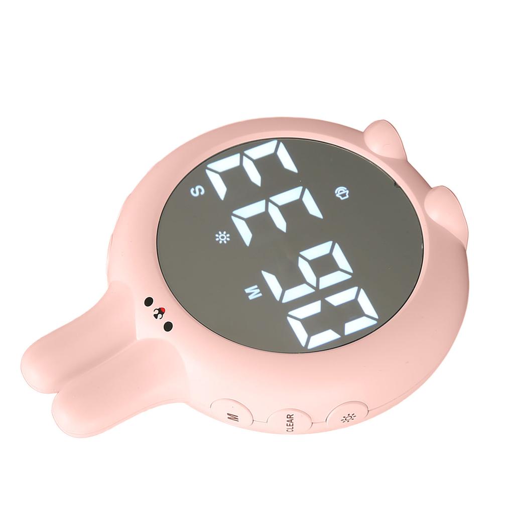 Cute Digital Timer Multifunctional High Accuracy Magnetic Kids Countdown Timer for Homework Cooking Sports