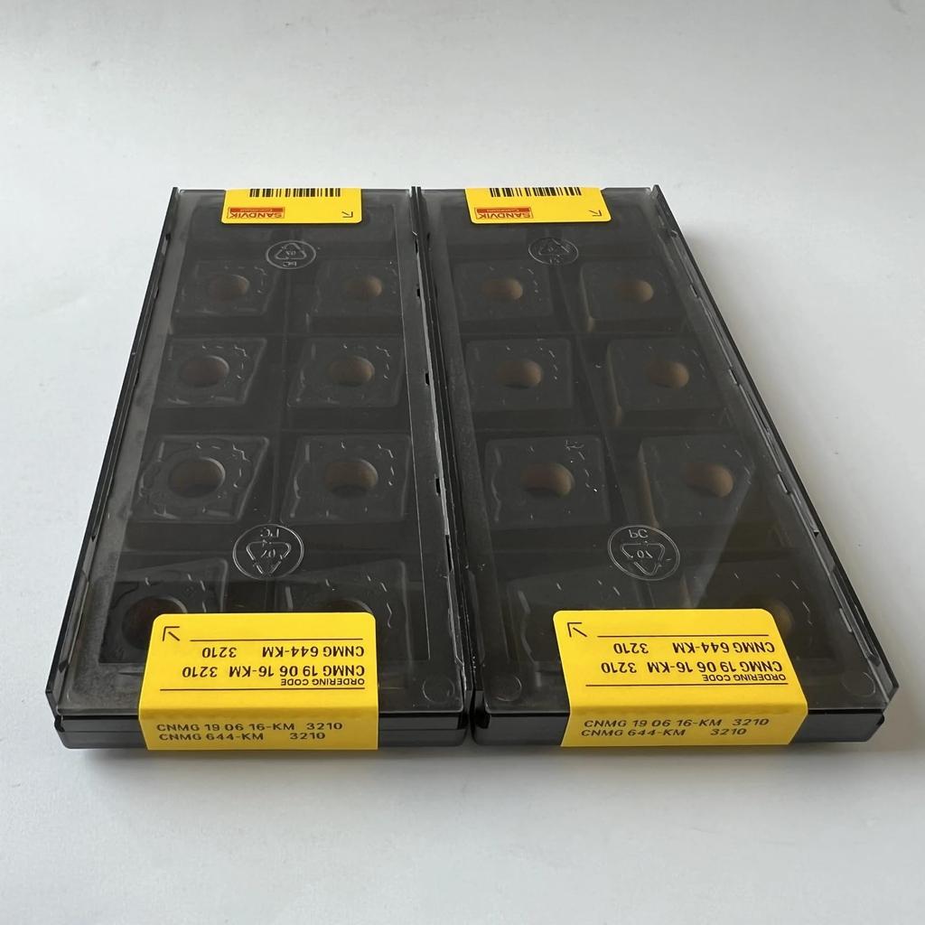 Original Sandvik / CNMG190616-KM 3210 / CNC lathe carbide blade 10 Pcs