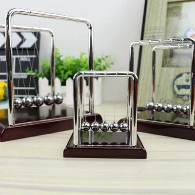 Newton's Cradle Desk Table Decor Metal Pendulum Ball Steel Balance Ball Newton Ball Physics Science Pendulum