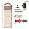 Iosn Warmer Camping-Schlafsack für Erwachsene