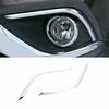 2X Front Fog Lamp Light Eyebrow Cover Trim For Mitsubishi Outlander 2019-2021
