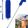 Telescopic Multifunctional Cleaning Tool, Drainage Groove Debris Remover & Ceiling Fan Feather Duster Brush