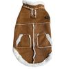 with Traction Warm Dog Winter Waistcoat Comfortable Wind Breaker Thicken Dog Coat Sleeveless Dog Vest Jacket For Cold Weather