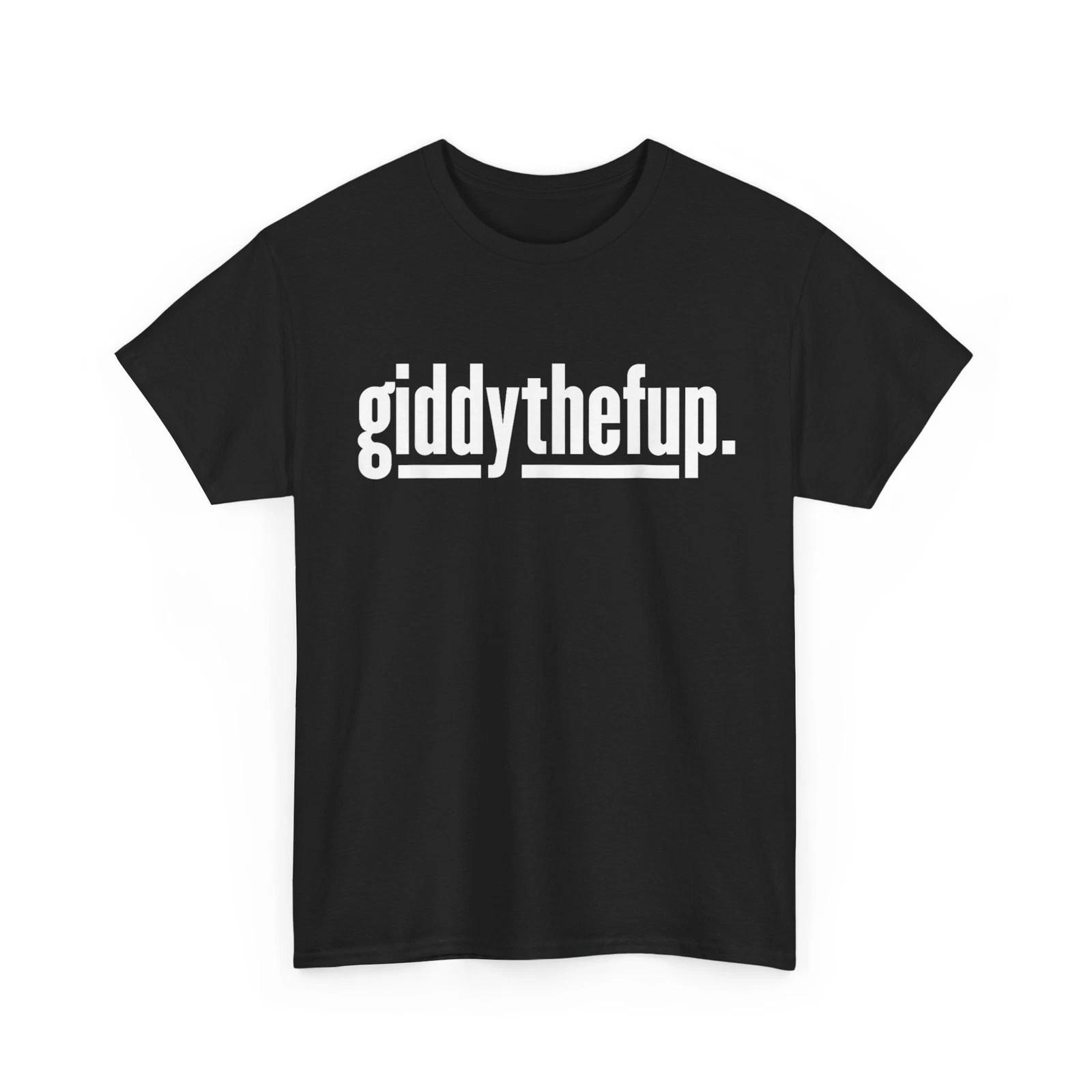 Funny Horse Racing Vintage Giddythefup KY Derby Horse T-Shirt L