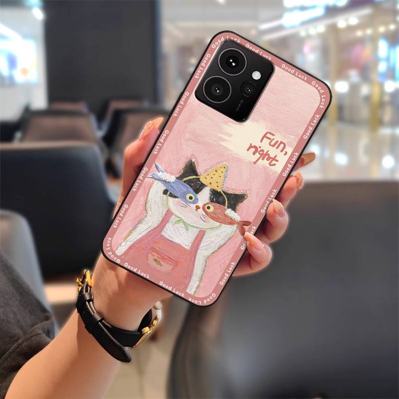 Husă drăguță rezistentă la murdărie pentru Nokia HMD Skyline, husă durabilă pentru spate, rezistentă la șocuri, design la modă graffiti, husă moale TPU