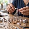 Miniture Jewelry Making Charms Stainless Steel DIY Charm Vintage Cartoon Pendants  Daily Use
