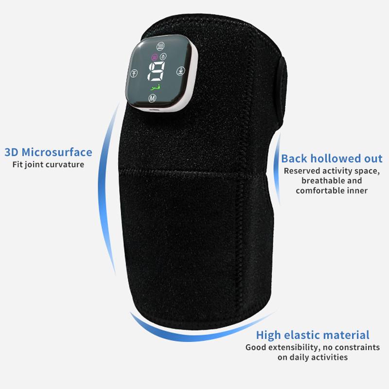 3-In-1 Knee Massager Joint Pain Relief Vibration Massage Therapy Equipment Portable Shoulder Heating Massaging Machine