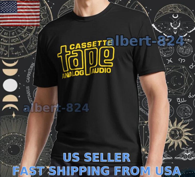

NEW SHIRT CASSETTE TAPE ANALOG AUDIO T shirt FUNNY AMERICAN UNISEX SIZE S TO 5XL 4XL