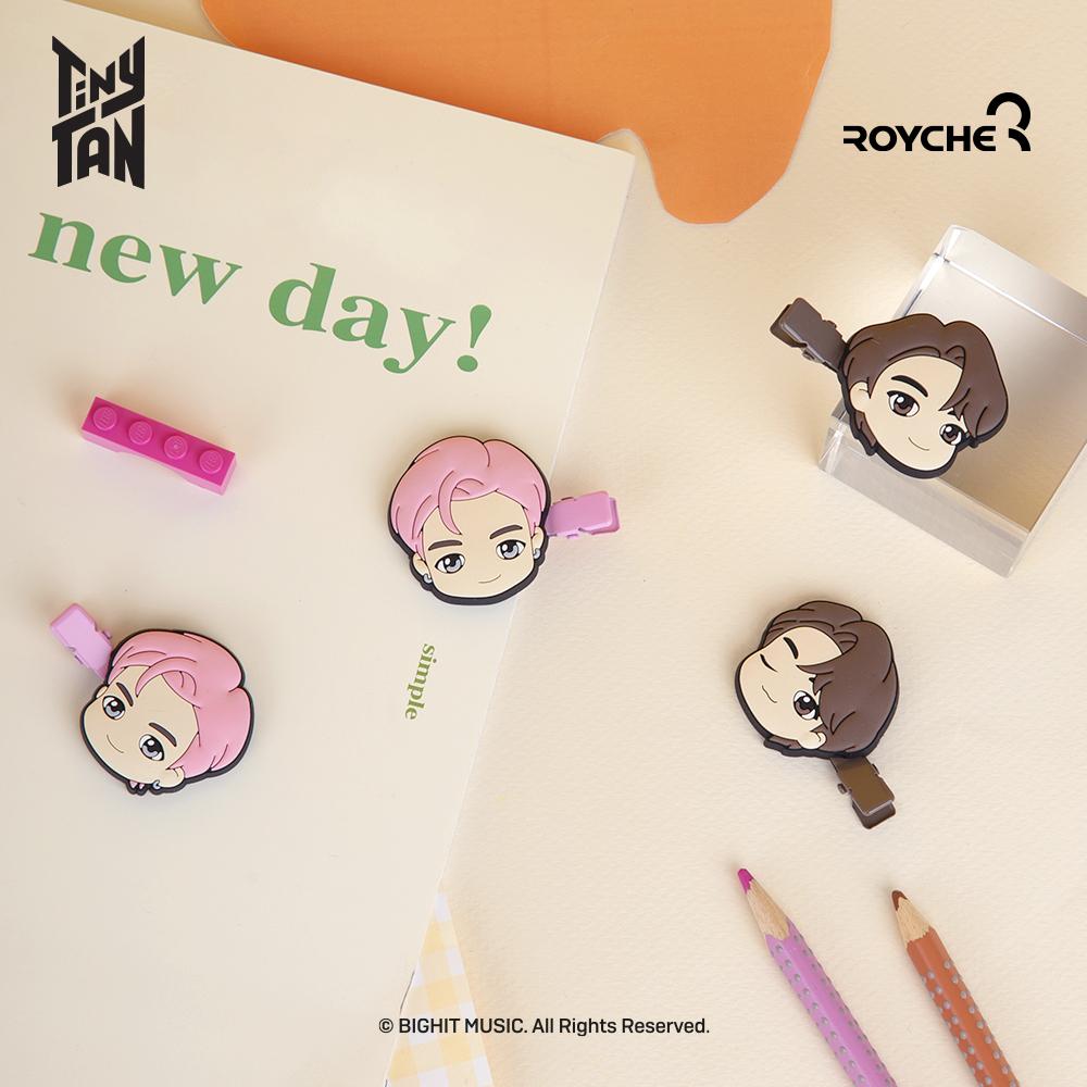 BTS (Bangtan Boys) TinyTAN Butter-Haarspange, offiziell, original, authentisch, K-POP, Idol