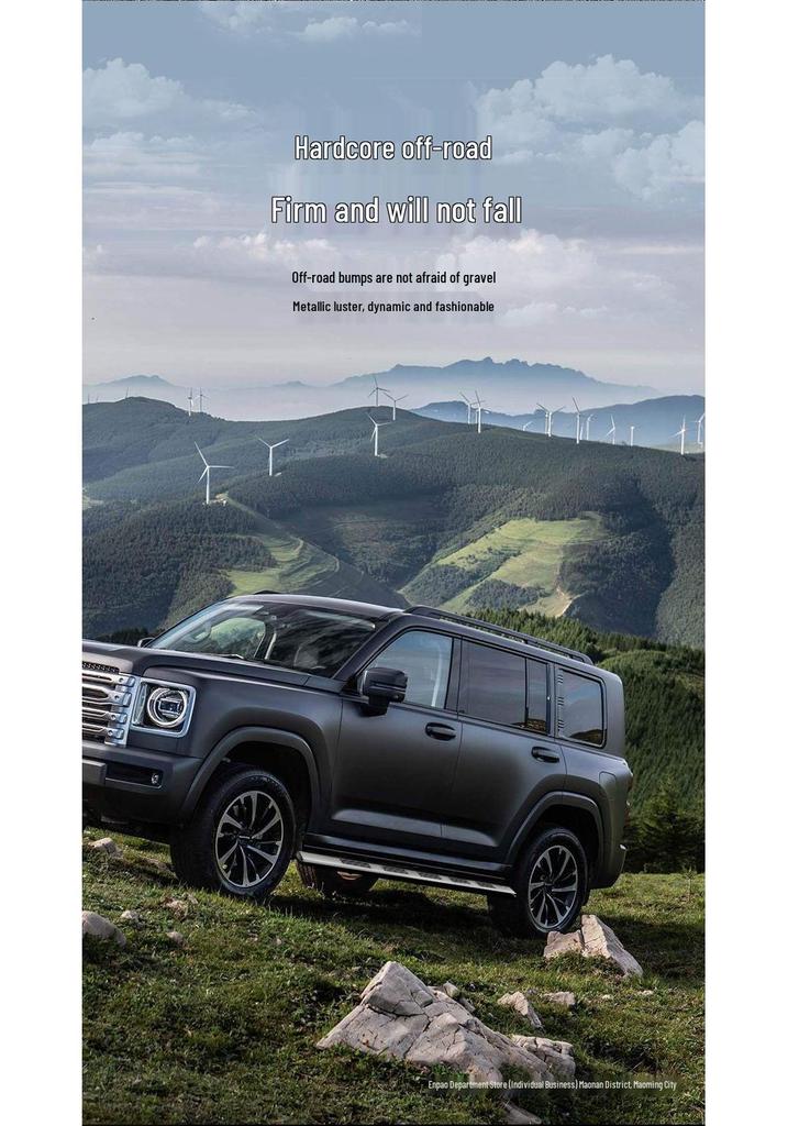 Haval H9 Gen 2 Antislip Elektrische Treeplank & Deurlijst