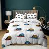 Comforter 3D Bedding Set For Snail Digital Print Cute Little Snail Winter Duvet Very Warm 220X240 Kids/Child/Adult/ Comfortable