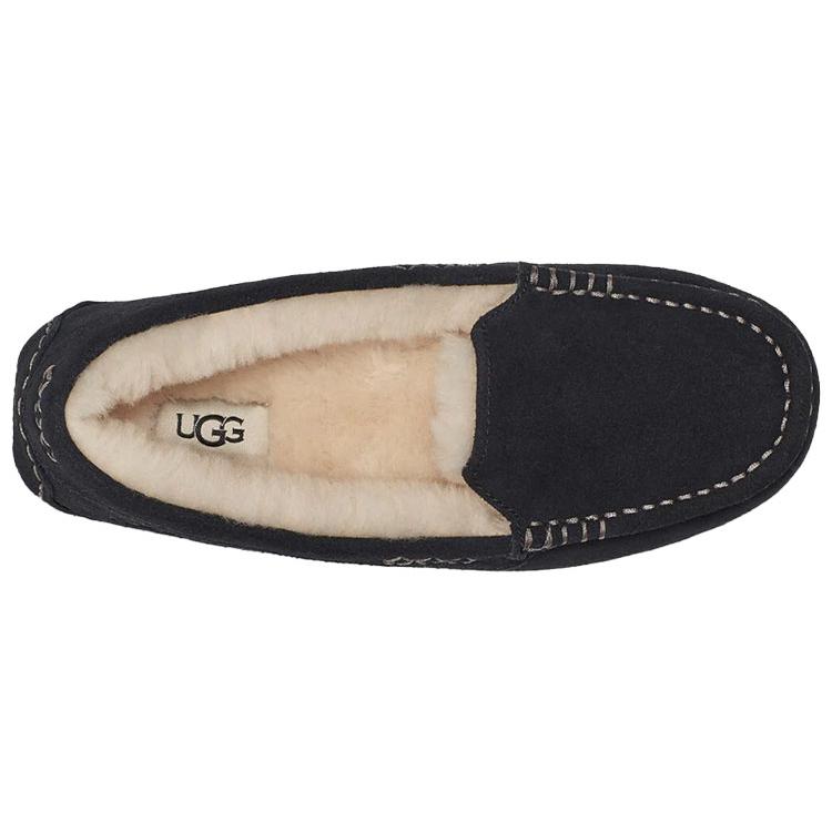 UGG Ansley Moccasin Black Women's 1106878-BLK