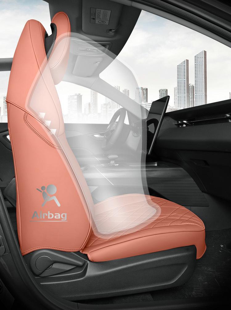 Changan Eado Perforated Leather Car Seat Cushion for Five Seats, All-Season