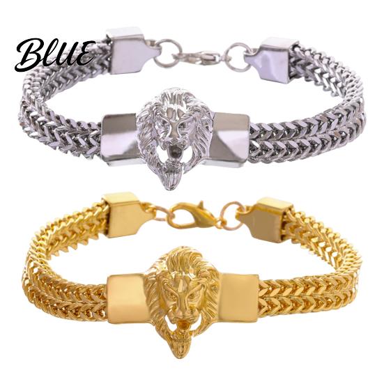 Decor Men Wristwear Bracelet Lion Hip Hop Style Formal Occasion