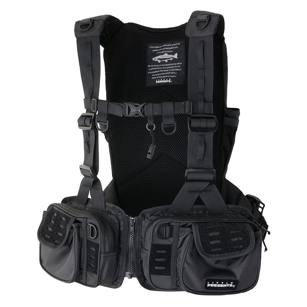 LITTLE PRESENTS Backpack TC Vest Charcoal Gray V-29