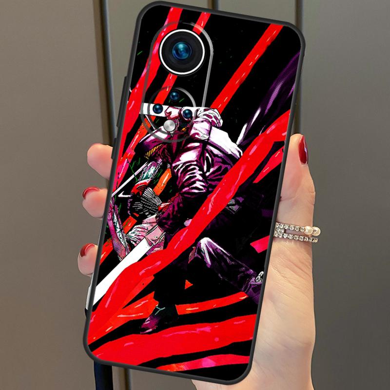 

Аниме Человек-бензопила Для Huawei P40 Lite P20 P30 Pro Nova 9 Nova 5T P Smart 2019 Чехол Для Honor 50 8X 9X 10i Honor 50 Lite