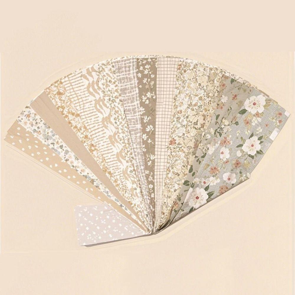 42 Sheets Colorful Precuts Fabric Jelly Rolls Creative Floral Printed Fabric  Home Decor