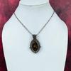 Chiastolite Pendant Copper Wire Wrapped Jewelry Gifts For him Gemstone Pendant