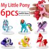 Model My Little Ponies Figures Action Figures Toy Cartoon Anime Pinkie/Fluttershy/Twilight Sparkle Doll Decoration Gift