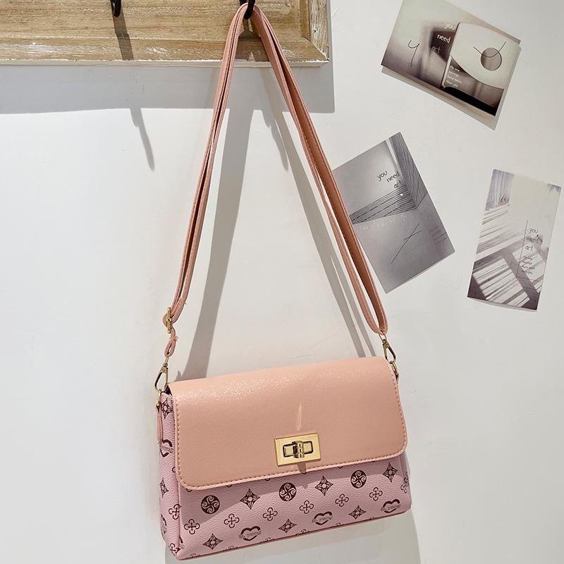 New Shoulder Small Square Bag Autumn Korean Version Women's Bag High-end Small Square Bag Niche Bag Women's Messenger Bag