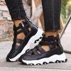 2026 Summer New Plus Size Women's  Sandals Fashion Round Head Leisure Sports Baotou Sandals Women's Shoes