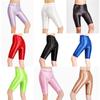 European & American Glossy Influencer Yoga Shorts with Gusset, Sexy & High Elasticity, Hot Seller