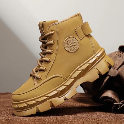 Ankle Boots High Quality 2025 Spring New Sneaker For Male Fashion Harajuku Man Casual Shoe Comfortable Outdoor Non Slip High Top