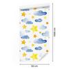 Stars and Clouds Wallpaper for Living Room and Bedroom 50x1000