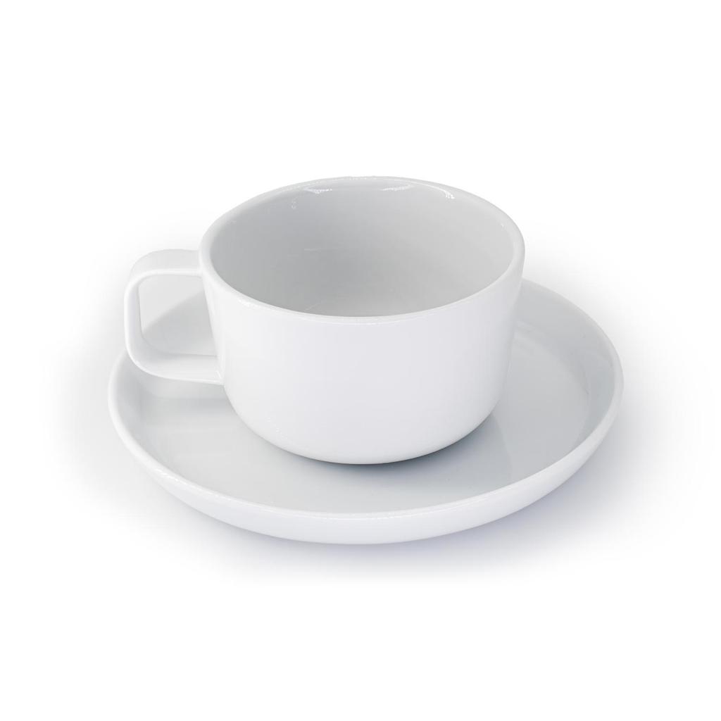 Porcelain Cup with Saucer , Elegant NORD DUKA