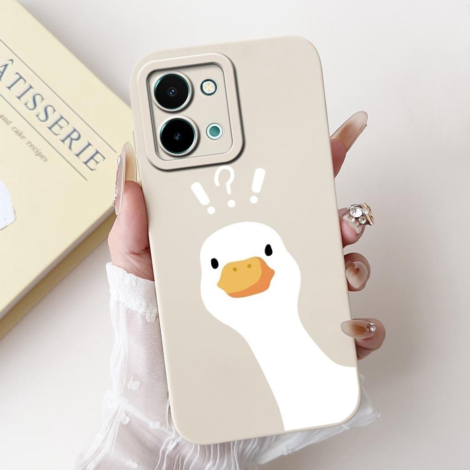 Back Cover For Vivo Y28 4G 5G Vivo Y28s 5G V2352 Soft Silicone Phone Case Dragon Astronaut Black Cat Cartoon Animals Bumper Etui