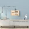 Wall-Mounted WiFi TV Router Shelf: Punch-Free Storage Box & Decorative Cover