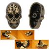 20PCS DIY 15.66 X 25.24mm Punk Studded Rivet Gothic Ornaments / Shoes Accessories88 Ghost Head Bronze