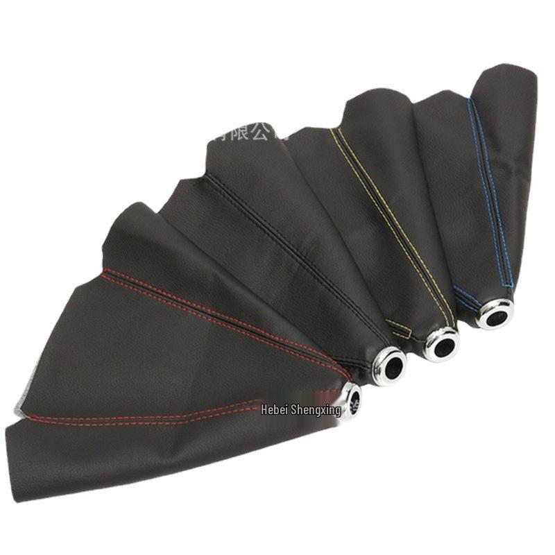 Universal PU Leather Car Gear Shift Knob Cover & Dust Boot