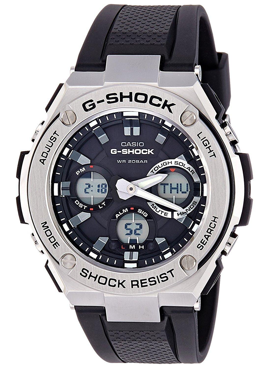 

Watch Analog Digital World Time Solar [Casio] G-Shock G-STEEL - GST-S110-1A Men s [Item]