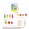 Cutting Fruits and Veggies Toy Kitchen Pretend Food Set Play Accessory for Boy Girl