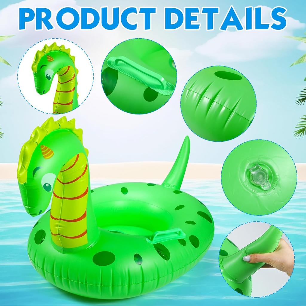 Animal Inflatable Pool Toys  designed for Boys Girls PVC material Animal Shape Summer Swimming Ring Outdoor Water Party Inflatable Floats Seat